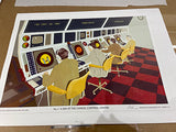 'The New Normal No 1: A Day at the Cancel Control Centre' Limited Edition Print