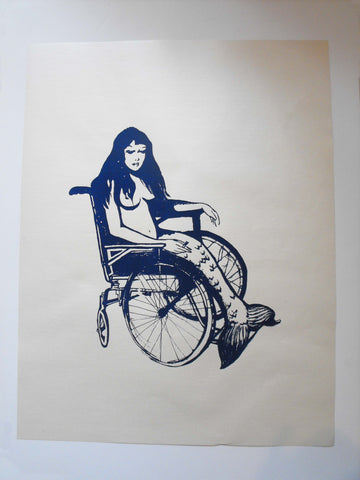 Mermaid on incapacity benefits.
