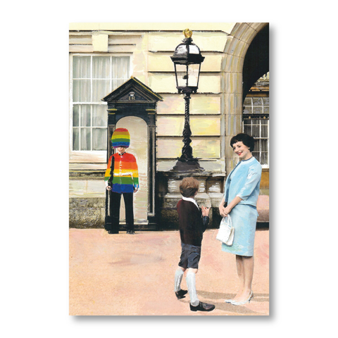 'gender fluid lolly' postcard